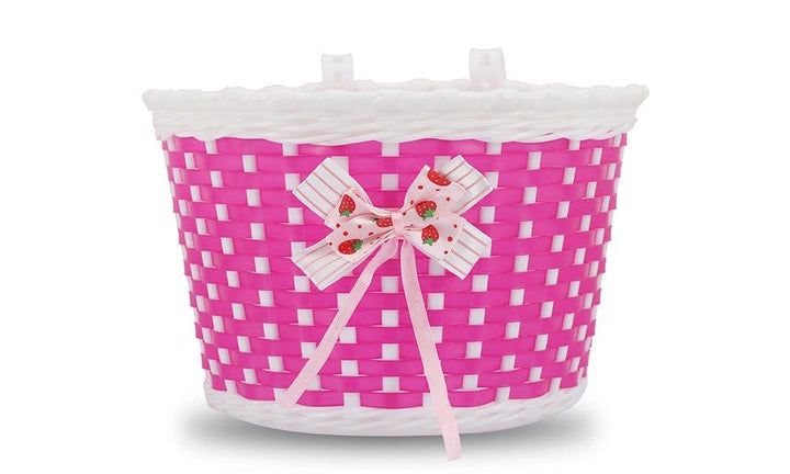 Kids Bike Basket with Flower or Bowknot - JOYSTARBIKE