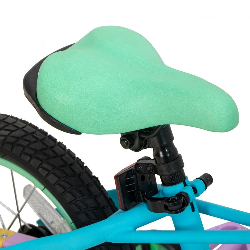 Girls Novelty Bike Shorts | Turquoise Mermaid Sparkle