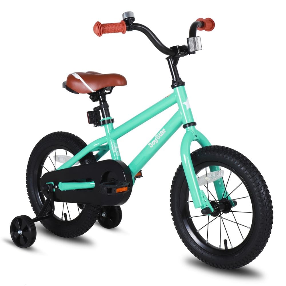 Joystar Whiz Bike pour 4 à 7 ans avec roues d'entraînement, 40,6 cm, bleu 