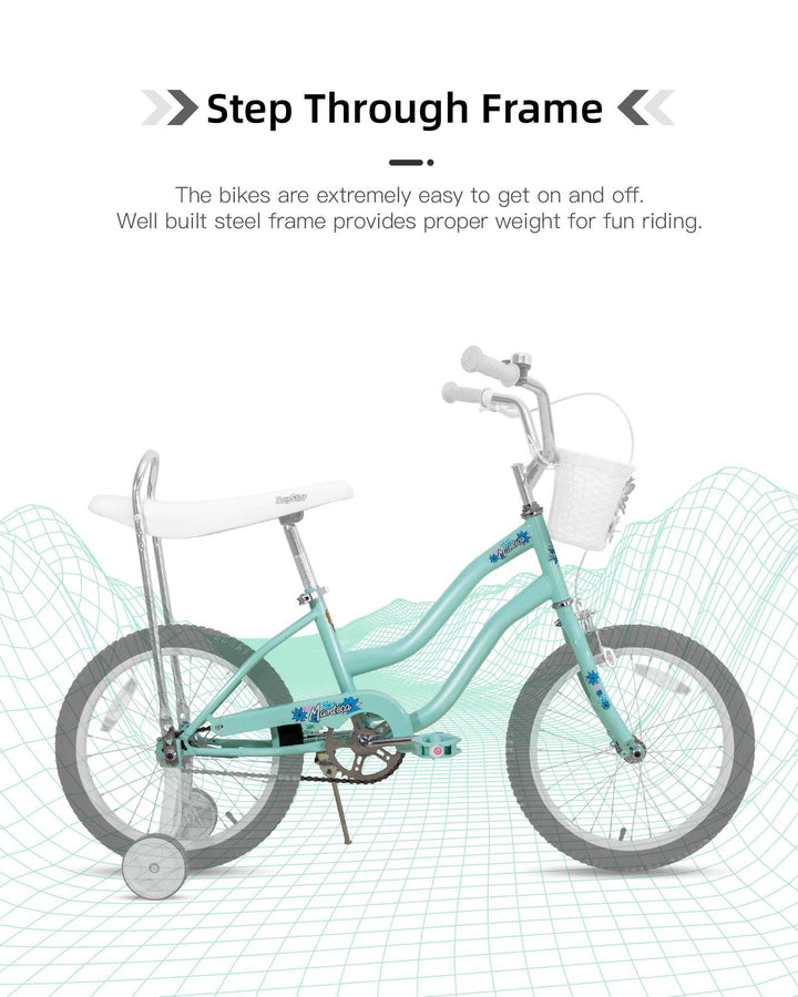 JOYSTAR Manteca 20" Banana Seat Girls Bike - JOYSTARBIKE