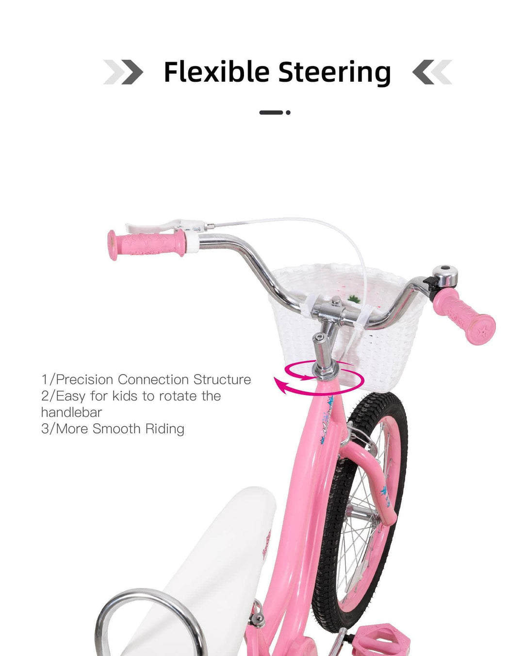 JOYSTAR Manteca 20" Banana Seat Girls Bike - JOYSTARBIKE