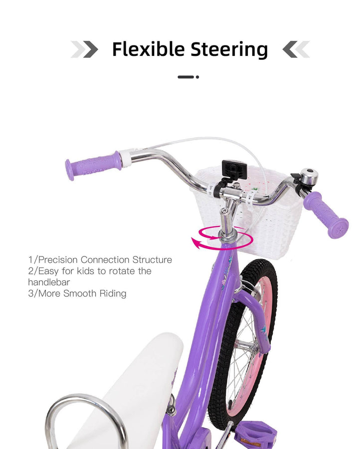 JOYSTAR Manteca 20" Banana Seat Girls Bike - JOYSTARBIKE